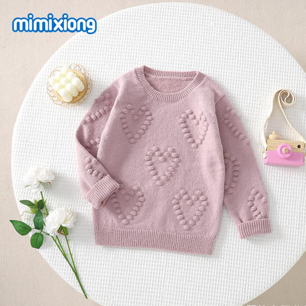 Children's Clothing Autumn and Winter New Girls Wool Sweater